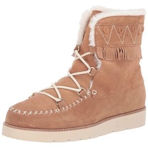 Jack Rogers Vera Suede Lace Up Boot
